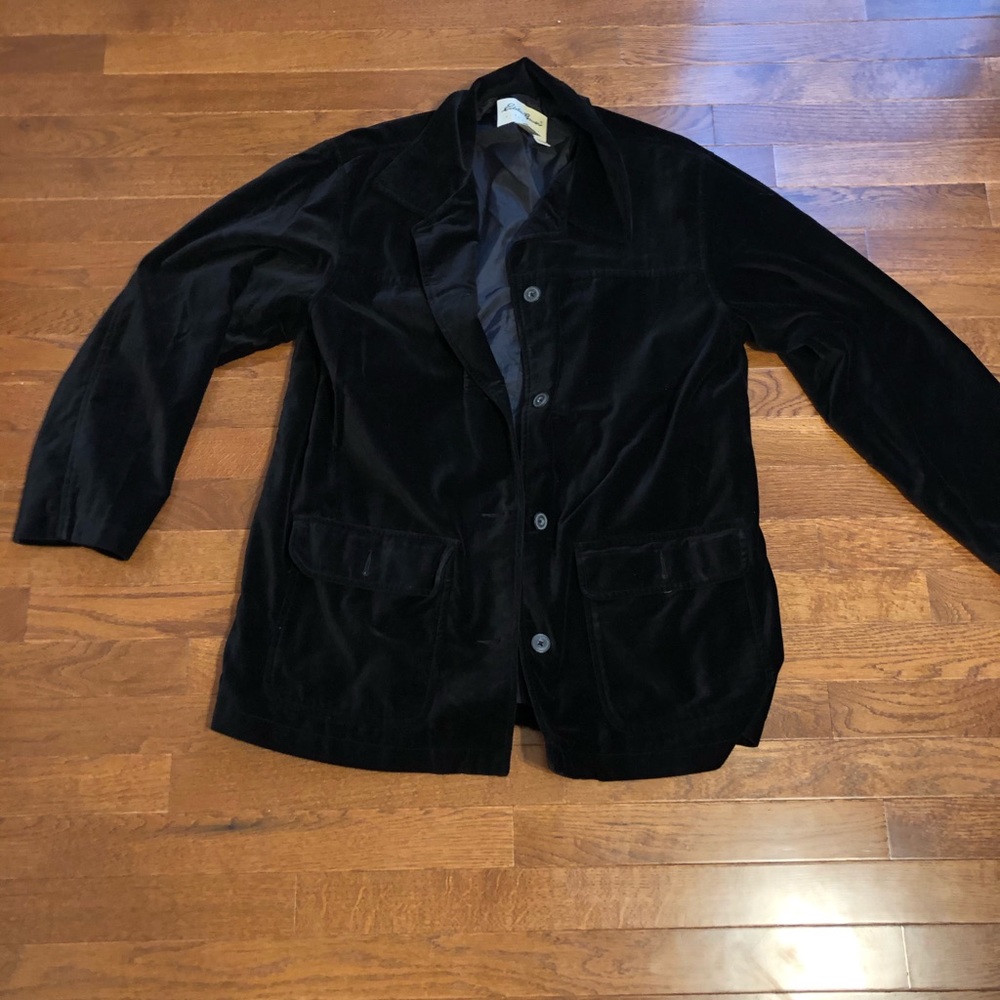 Woman’s velvet Eddie Bauer jacket size M